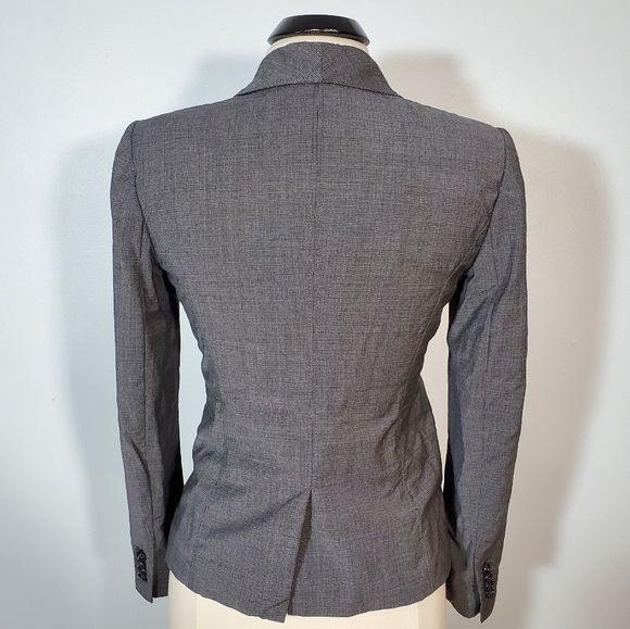 Ann Taylor Grey Long Sleeve Blazer - Picture 3 of 6